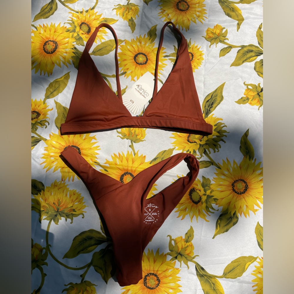 Eletros Burnt Orange Bikini